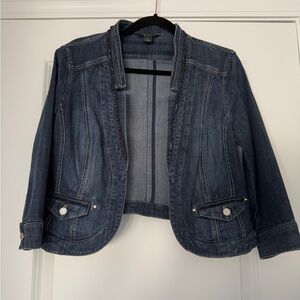 Denim Blazer Jacket